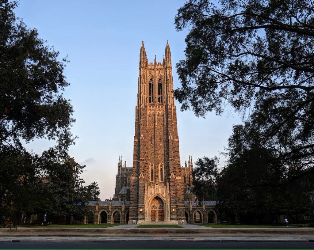 Một góc của trường Duke University